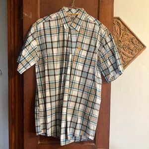 Cinch Men's Plaid Short Sleeve Shirt